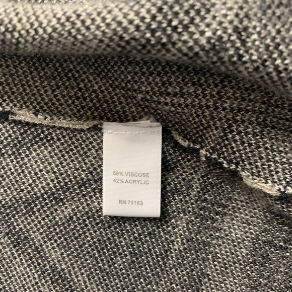 Cupio Women Aztec Open Front Long Hooded Cardigan Sweater Small to Medium - Picture 6 of 6